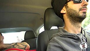 from the taxi to the bed