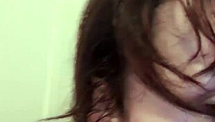 Daddy's redhead slut feels intense pleasure sucking monster cock