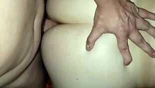 Creampied doggie style position to conceive prolific woman