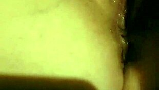 Licking my wife's cum out of her gorgeous pussy, so horny!