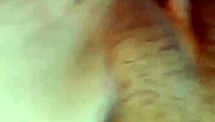 In a close-up POV, the deep insertion into her pussy unfolds intensely