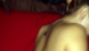 Bent over for doggystyle action.