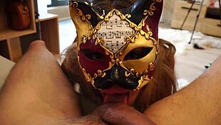 Beautiful kitty monika fox is giving such a hot blowjob 😘