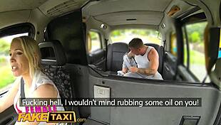 i cummed on the sexy drivers big tit's