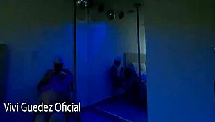 Latina sucks dog dick