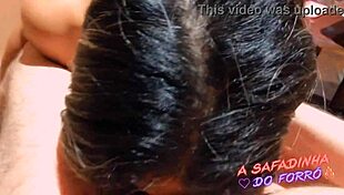 my teen 18+ neighbor came to my house and gave me a big load blowjob, she's a crossdressing transsexual shemale with natural tits