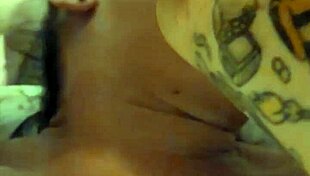 amateur tattooed wife sucks husbands dick deep