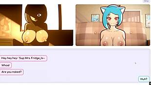 Nicole Masturbates to Exposed Tits!