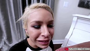 Step Bro Gives Carmen Caliente Deep Throat Blowjob Recognition