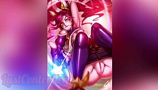 Animated compilation watch Jinx from League of Legends