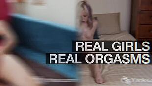 amateur milf samantha ryan yanks during yoga session