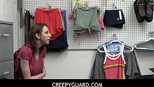 Tristan Summers Gives Officer Giovanni Francesco a Nice Fuck in the Office