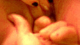 Blonde Babe Indulges In Private Moments On The Bed