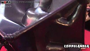 Hey, imagine being bound by an incubus in this cute bdsm fetish scene, all tied up and helpless