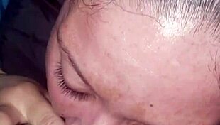 slutty ebony mommy milf deepthroats monster cock homemade