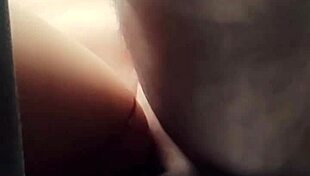 Fucking the tight ass of the young bride in the car