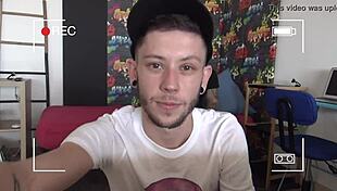 Xavier's webcam encounter with a handsome Greek