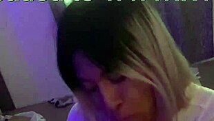 Skinny Mexican Bitch Deepthroats Cock Like Crazy!