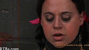 In this scene, a guy endures intense sadomasochism torture