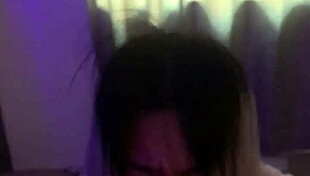 Skinny Mexican Bitch Deepthroats Cock Like Crazy!