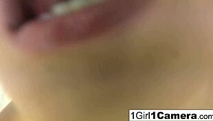 Ann Marie Rios Teases Her Pussy Close Up
