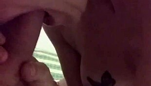 Milf Gives Saliva-Filled Blowjob in Balneario Spa