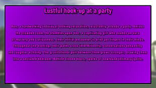 Virtual Party Hook-Up in Roblox Roleplay