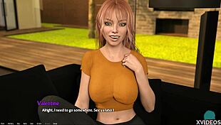 The Entrepreneur Roleplays in Sexy Thin Panties with Big Tits Exposed