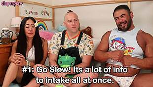 Hey, wanna learn how to train a caregiver with SoggyPrince and BabyDonny?