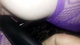 Sexy wife poses in lingerie for her husband