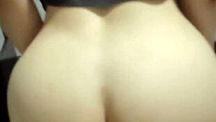 Passionate couple explores big ass riding in homemade USA scene, feeling intense connection