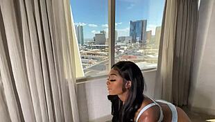 I watch Nivea Wolfe take dick like a good slut in deepthroat action.