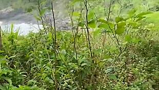 Kevlyn Santos fucks outdoors