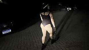 Halloween with hottest policewoman who arrests and sucks cock until cum in mouth