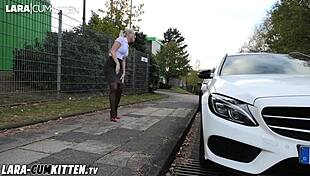 Her horny boss gets Lara a facial