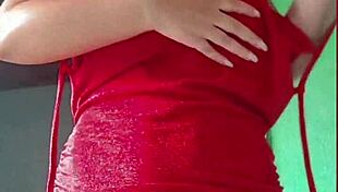 I admire Morena's big tits in the shower