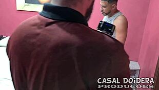 Morena Rabuda Joyce Arantes Screams in Motel Anal! Double Cock Action with Leo Ogro and Negro Blue RJ!