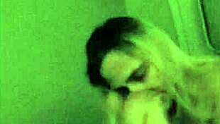HD video of blonde and redhead giving a double blow job
