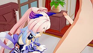 want to see genshin impact sex with kokomi in 3d?