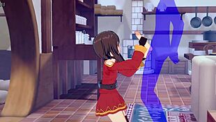 Konosuba hentai megumin cosplay costume anime manga game