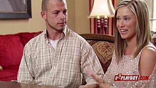 chloe shows her big tits meeting horny couples