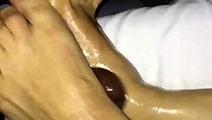 Latina Milf Displays Feet And Toes