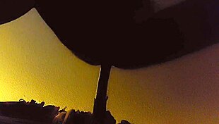 janna love cute sexy crossdresser plays hard with 11 inch dildo on homemade scene