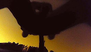 janna love cute sexy crossdresser plays hard with 11 inch dildo on homemade scene