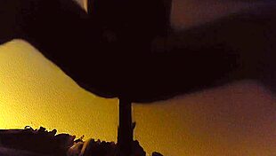 janna love cute sexy crossdresser plays hard with 11 inch dildo on homemade scene