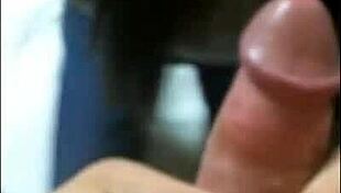 Trans Delivers Sloppy Blowjob!