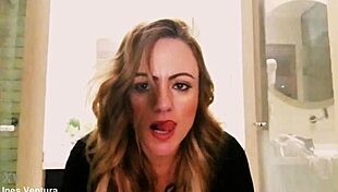 i watch this tattooed blonde milf pornstar showing off her body