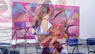 Is this lesbian class getting too wet?