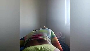 Ebony Girl Twerks Naked to Gaktrizzy Song in Lingerie and Anal Teasing