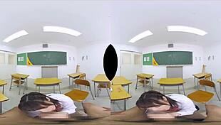 Japanese teen creampied in classroom